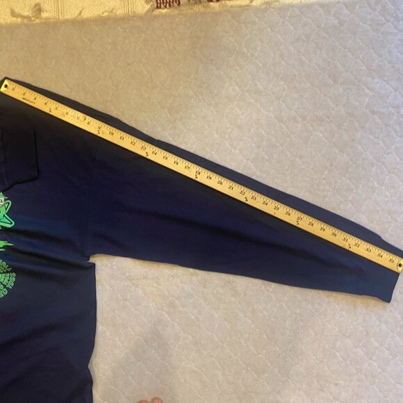 Vans Men's XX-Large "Logo Space" Long Sleeve T-Shirt Dark Blue - Picture 5 of 12